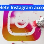 Delete Instagram account